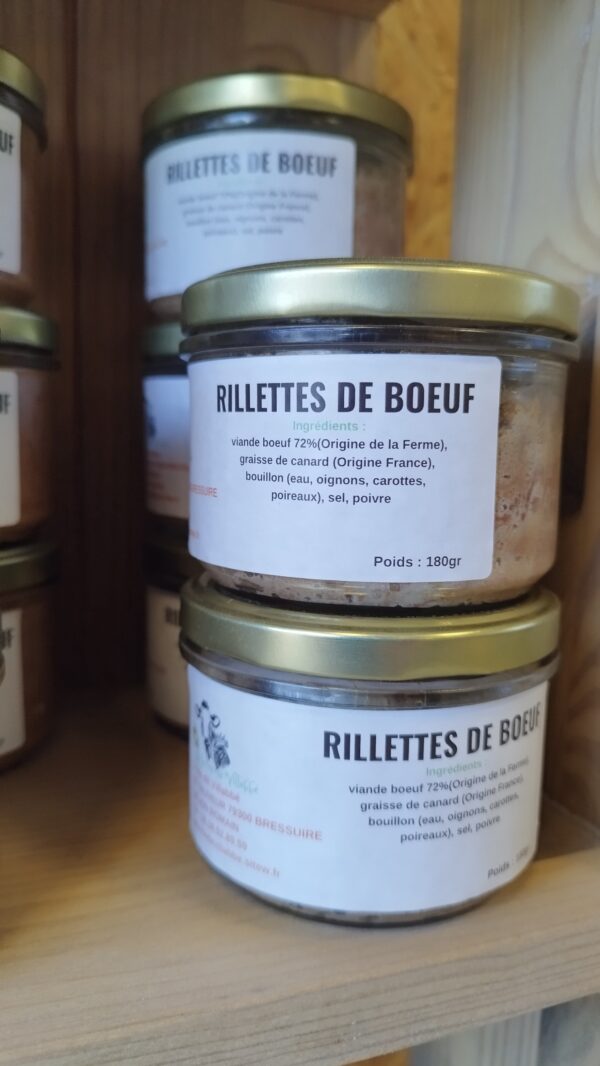 Rillettes de boeuf