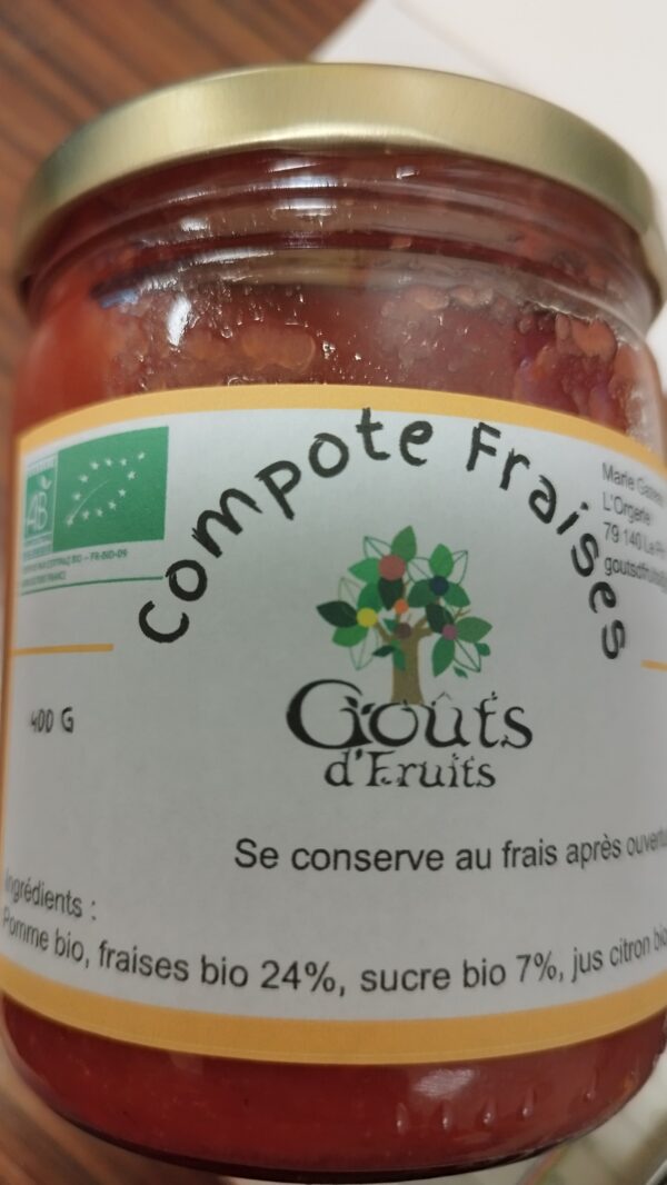 Compote de fraise